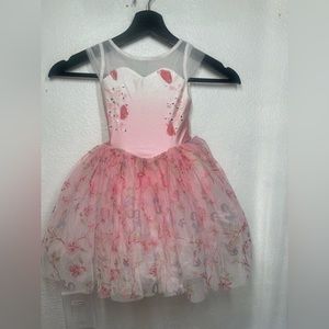 Disney princess snow white dress girls Size 3 not new normal wear pink and white